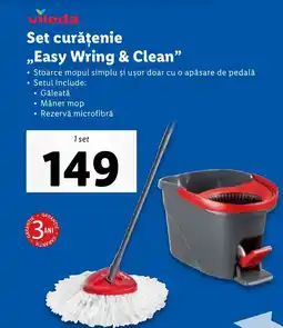 Lidl VILEDA Set curăţenie „Easy Wring & Clean" Ofertă