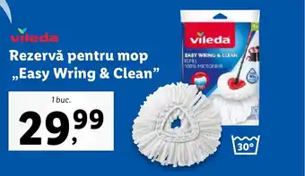 Lidl VILEDA Rezervă pentru mop ,,Easy Wring & Clean" Ofertă