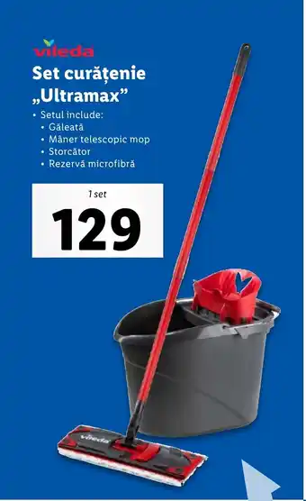 Lidl VILEDA Set curăţenie „Ultramax" Ofertă