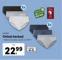 Lidl LIVERGY® Chiloţi bărbaţi Ofertă