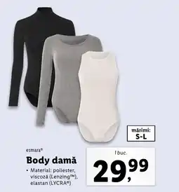 Lidl ESMARAⓇ Body damă Ofertă