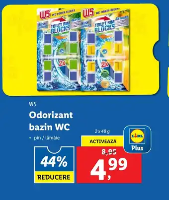 Lidl W5 Odorizant bazin WC Ofertă