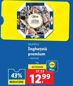 Lidl GELATELLI Îngheţată premium Ofertă