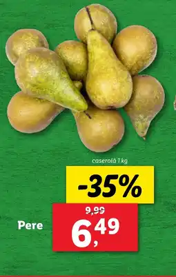 Lidl Pere Ofertă