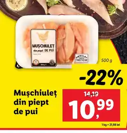 Lidl Muşchiuleţ din piept de pui Ofertă