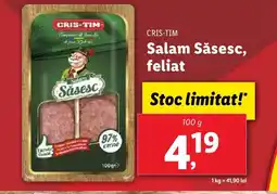 Lidl CRIS-TIM Salam Săsesc, feliat Ofertă