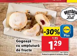 Lidl Gogoaşă cu umplutură de fructe Ofertă