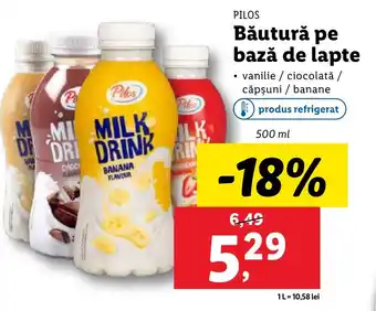 Lidl PILOS Băutură pe bază de lapte Ofertă