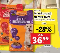 Lidl ORLANDO Hrană uscată pentru câini Ofertă