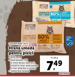 Lidl COSHIDA Pure Taste Hrană umedă pentru pisici Ofertă