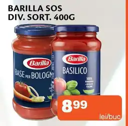 Unicarm BARILLA Sos div. sort Ofertă