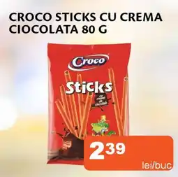 Unicarm CROCO Sticks cu crema ciocolata Ofertă