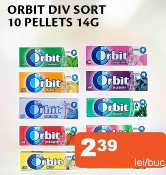 Unicarm Orbit div sort 10 pellets Ofertă