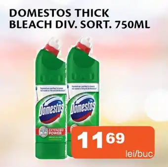 Unicarm DOMESTOS Thick Bleach div. sort. Ofertă