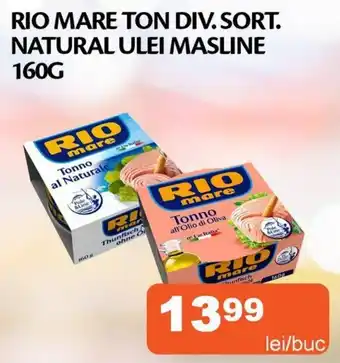 Unicarm Rio mare ton div. sort. natural ulei masline Ofertă