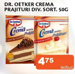 Unicarm DR. OETKER Crema prajituri div. sort. Ofertă