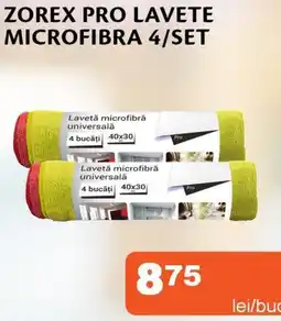 Unicarm Zorex pro lavete microfibra Ofertă