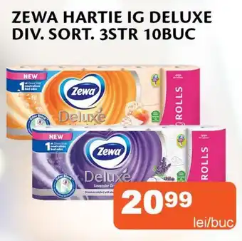 Unicarm Zewa hartie ig deluxe div. sort. Ofertă