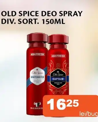 Unicarm OLD SPICE Deo spray div. sort. Ofertă