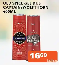 Unicarm OLD SPICE Gel dus captain/wolfthorn Ofertă