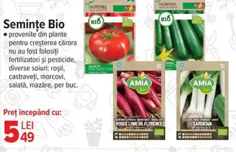 Carrefour Seminţe Bio Ofertă