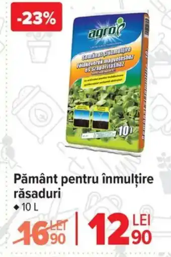 Carrefour Pământ pentru înmulţire răsaduri Ofertă