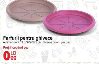 Carrefour Farfurii pentru ghivece Ofertă