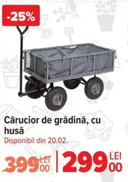 Carrefour Cărucior de grădină, cu husǎ Ofertă