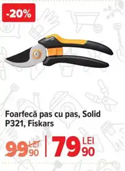 Carrefour Foarfecă pas cu pas, Solid P321, Fiskars Ofertă