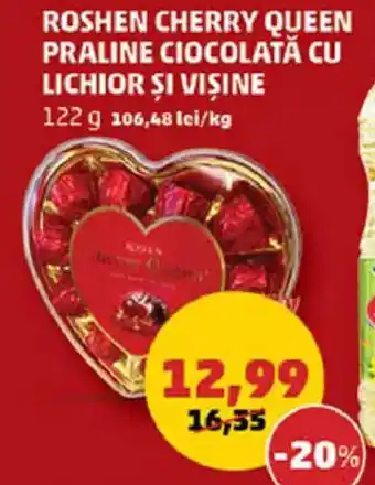 Penny Roshen cherry queen praline ciocolată cu lichior și visine Ofertă