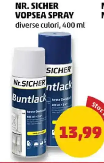 Penny NR. SICHER Vopsea spray Ofertă