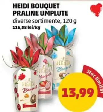 Penny Heidi bouquet praline umplute Ofertă