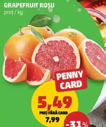 Penny Grapefruit roșu Ofertă