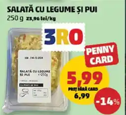 Penny Salată cu legume şi pui Ofertă