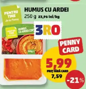 Penny Humus cu ardei Ofertă