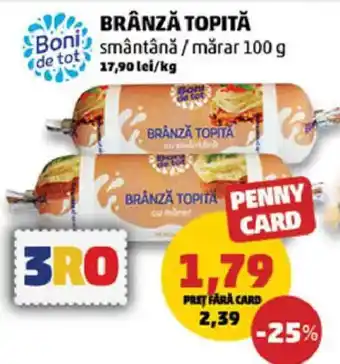 Penny Brânză topită smântână/mărar Ofertă