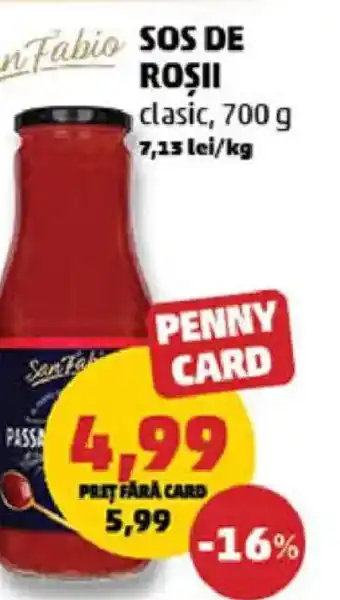 Penny Sos de roşii Ofertă