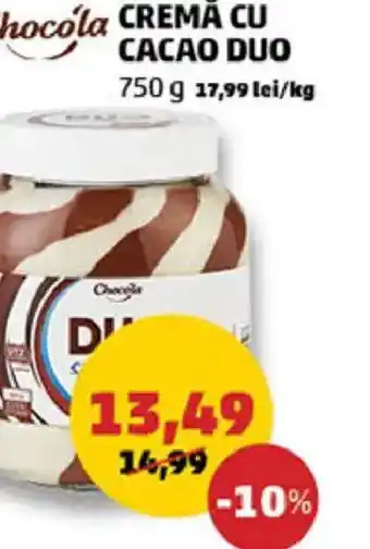 Penny Cremă cu cacao duo Ofertă