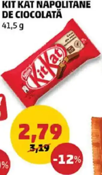 Penny KIT KAT Napolitane de ciocolată Ofertă