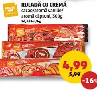 Penny Ruladă cu cremă Ofertă