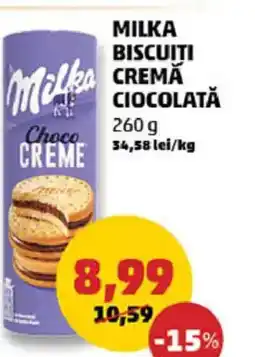 Penny Milka biscuiti cremă ciocolată Ofertă