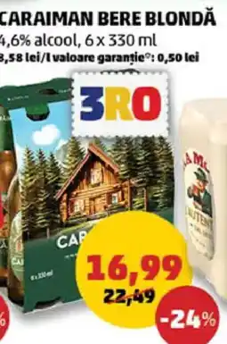 Penny CARAIMAN Bere blondă Ofertă