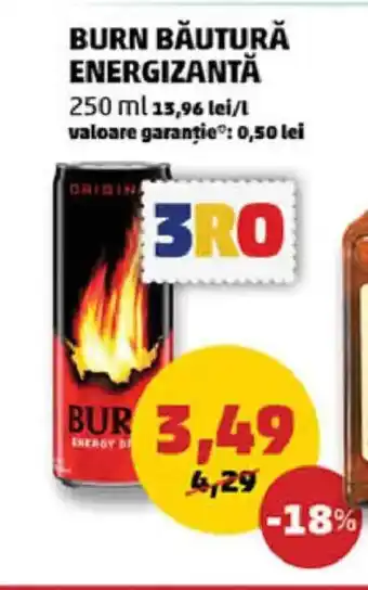 Penny BURN Băutură energizantă Ofertă