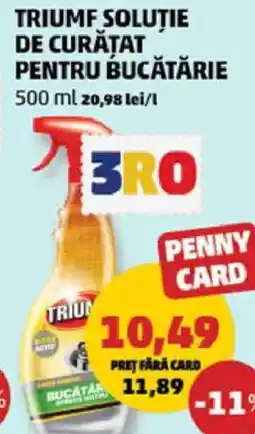 Penny TRIUMF soluție de curățat pentru bucătărie Ofertă