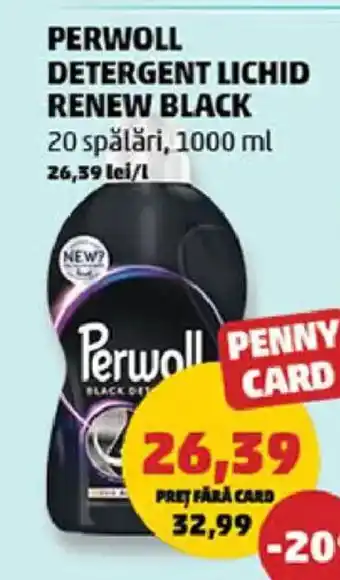 Penny PERWOLL Detergent lichid renew black Ofertă