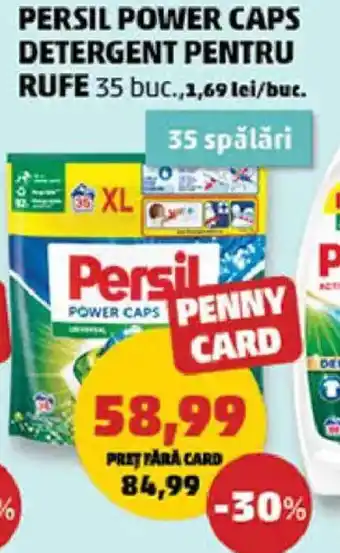 Penny PERSIL Power caps detergent pentru rufe Ofertă