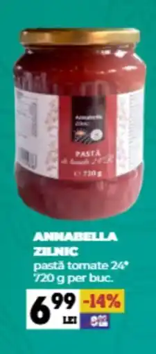 Annabella ANNABELLA ZILNIC pastǎ tomate 24 Ofertă