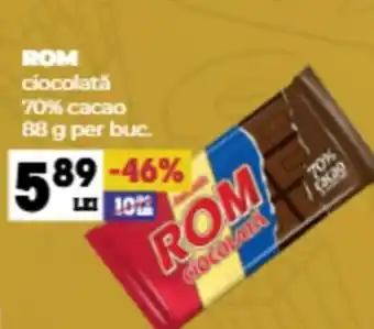 Annabella ROM ciocolată 70% cacao Ofertă