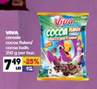 Annabella VIVA cereale cocoa flakes/ cocoa balls Ofertă