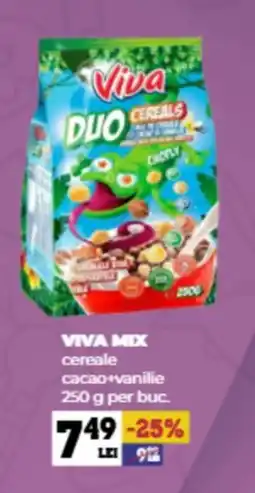 Annabella VIVA MIX cereale cacao+vanilie Ofertă